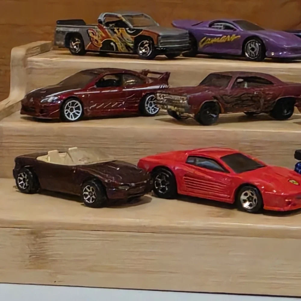 9 Piece Vintage 90s Hot Wheels Bundle Used Loose Realistic Real World Skyline